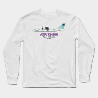 Avions de Transport Régional 72-500 - Flyme (Villla Air) Long Sleeve T-Shirt